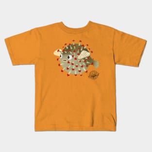 Coronavirus Pufferfish Kids T-Shirt